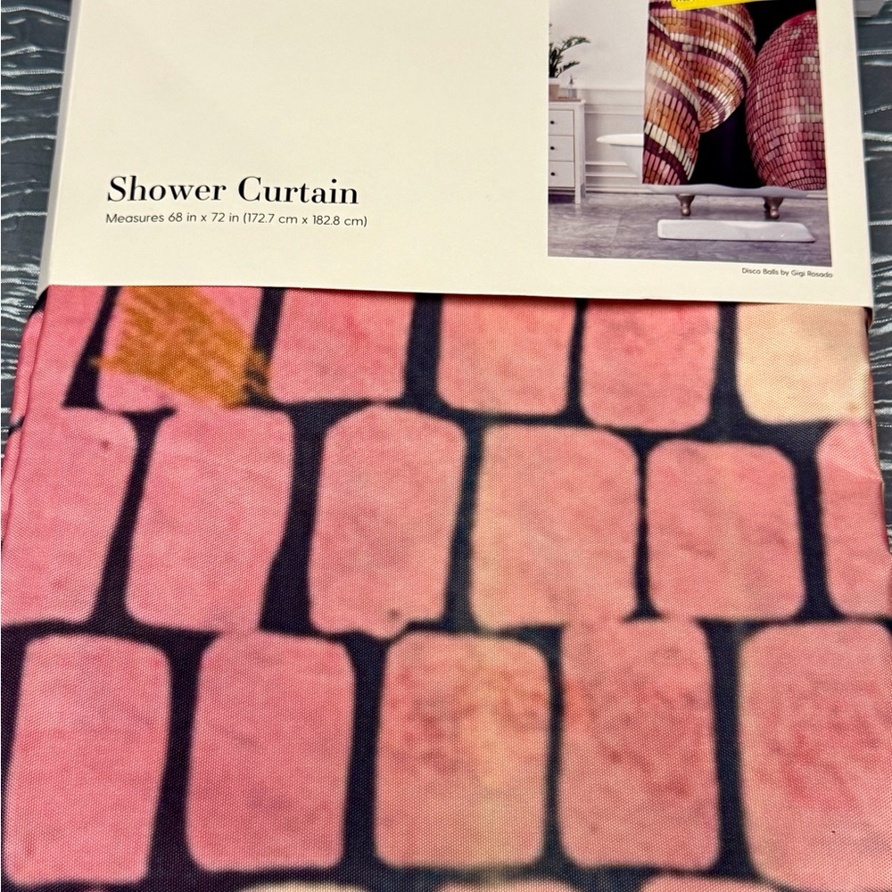 Society6 Shower Curtain NWT